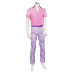 KPop Demon Hunters (2025) Abby Saja Pink Purple Set Outfits Cosplay Costume