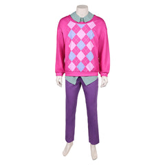 KPop Demon Hunters (2025) Baby Pink Top Trousers Set Outfits Cosplay Costume