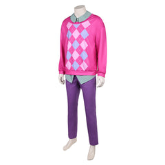 KPop Demon Hunters (2025) Baby Pink Top Trousers Set Outfits Cosplay Costume