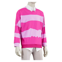 KPop Demon Hunters (2025) Baby Saja Pink Shirt Trousers Set Outfits Cosplay Costume