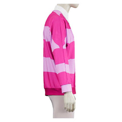 KPop Demon Hunters (2025) Baby Saja Pink Shirt Trousers Set Outfits Cosplay Costume