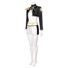 KPop Demon Hunters (2025) Golden Rumi Black White Outfits Cosplay Costume