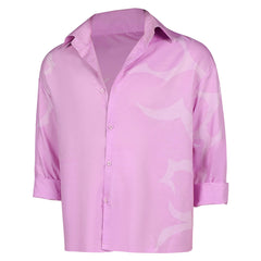 KPop Demon Hunters (2025) Jinu Saja Pink Shirt Outfits Cosplay Costume