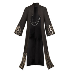 KPop Demon Hunters (2025) Jinu Your Idol Saja Boys Black Robe Only Cosplay Costume