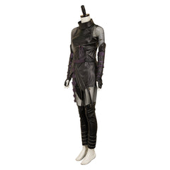 KPop Demon Hunters (2025) Mira Black Leather Set Outfits Cosplay Costume