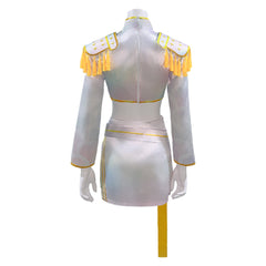 KPop Demon Hunters (2025) Mira What It Sounds Like White Outfits Cosplay Costume