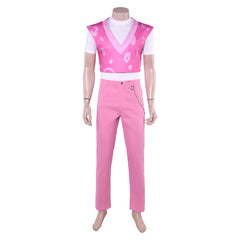 KPop Demon Hunters (2025) Mystery Saja Pink Set Outfits Cosplay Costume