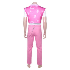 KPop Demon Hunters (2025) Mystery Saja Pink Set Outfits Cosplay Costume