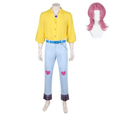 KPop Demon Hunters (2025) Romance Saja Soda Pop Yellow Set Outfits Cosplay Costume