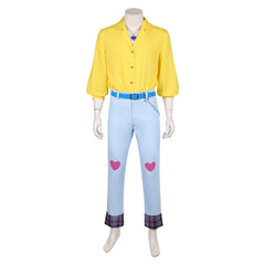 KPop Demon Hunters (2025) Romance Saja Soda Pop Yellow Set Outfits Cosplay Costume