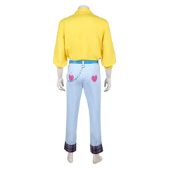 KPop Demon Hunters (2025) Romance Saja Soda Pop Yellow Set Outfits Cosplay Costume