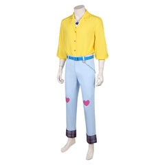 KPop Demon Hunters (2025) Romance Saja Soda Pop Yellow Set Outfits Cosplay Costume