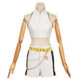 KPop Demon Hunters (2025) Rumi Black White Shorts Set Outfits Cosplay Costume