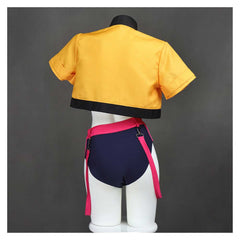 KPop Demon Hunters (2025) Rumi Swimsuit Yellow Set Outfits Cosplay Costume