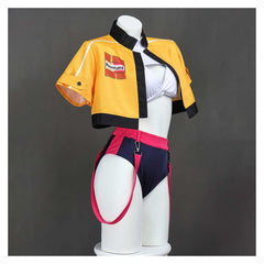 KPop Demon Hunters (2025) Rumi Swimsuit Yellow Set Outfits Cosplay Costume