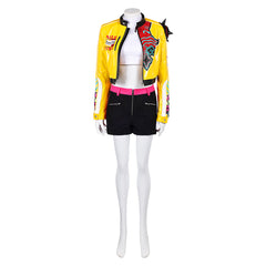 KPop Demon Hunters (2025) Rumi Yellow Black Set Outfits Cosplay Costume
