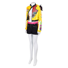 KPop Demon Hunters (2025) Rumi Yellow Black Set Outfits Cosplay Costume