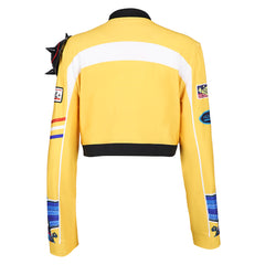 KPop Demon Hunters (2025) Rumi Yellow Jacket Coat Only Outfits Cosplay Costume