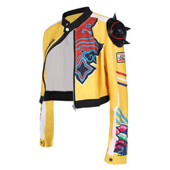 KPop Demon Hunters (2025) Rumi Yellow Jacket Coat Only Outfits Cosplay Costume