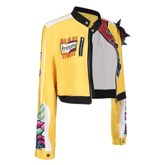 KPop Demon Hunters (2025) Rumi Yellow Jacket Coat Only Outfits Cosplay Costume