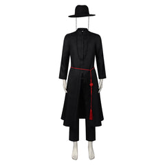 KPop Demon Hunters (2025) Saja Boys Grim Reaper Hanbok Black Set Outfits Cosplay Costume