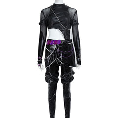 KPop Demon Hunters (2025) Zoey Black Set Outfits Cosplay Costume