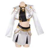 KPop Demon Hunters (2025) Zoey White Jacket Set Outfits Cosplay Costume