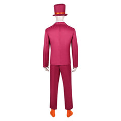 L'Illusionniste The Illusionist Red Suit Set Wit Rabbit Outfits Cosplay Costume