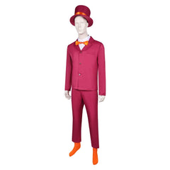 L'Illusionniste The Illusionist Red Suit Set Wit Rabbit Outfits Cosplay Costume