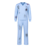 Lanterns (2026) John Stewart Green Lantern Blue Dirty Uniform Outfits Cosplay Costume
