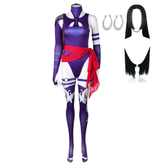 Mv Rivals (2024) Psylocke Vengeance Purple Bodysuit Outfits Cosplay Costume