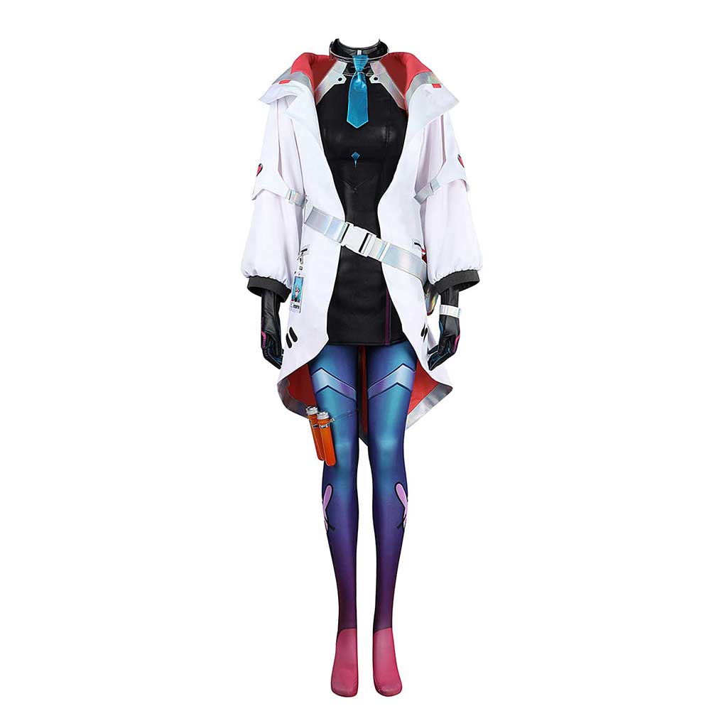 League Of Legends Aurora White Set Outfits Cosplay Costume