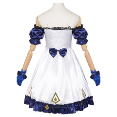 League Of Legends Gwen Blue White Lolita Dress Set Outfits Cosplay Costume