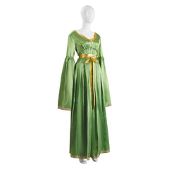 Leia Organa Wedding Green Dress Set Outfits Cosplay Costume Carnival Suit