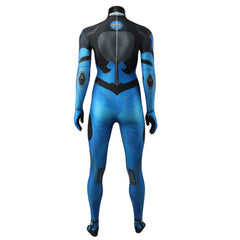 Mv Rivals (2025) Invisible Woman First Family Blue Black Jumpsuit Outfits Cosplay Costume