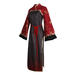 Limbus Company Jia Xichun Red Black cheongsam Dress Outfits Cosplay Costume