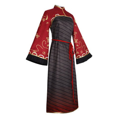 Limbus Company Jia Xichun Red Black cheongsam Dress Outfits Cosplay Costume