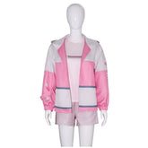 Link Click Li Tianxi Pink Jacket Set Outfits Cosplay Costume Halloween Suit