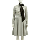 Little House On The Prairie (2026) Caroline Ingalls Gray Dress Outfits Cosplay Costume