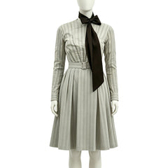 Little House On The Prairie (2026) Caroline Ingalls Gray Dress Outfits Cosplay Costume