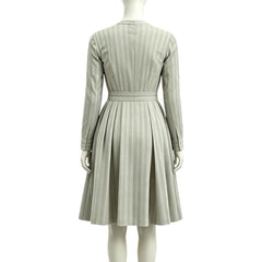 Little House On The Prairie (2026) Caroline Ingalls Gray Dress Outfits Cosplay Costume