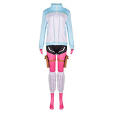 Living With An Otaku NEET Kunoichi (2025) Shizuri Ideura Blue Pink Outfits Cosplay Costume