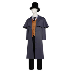 Lord Of Mysteries Klein Moretti Gray Coat Set Outfits Cosplay Costume