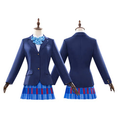 LoveLive Muse μ's Honoka Kotori Nico Blue Jacket School Uniform Set Outfits Cosplay Costume