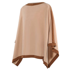 Luke Skywalker Brown Cape Poncho Cloak Outfits Cosplay Costume Halloween Suit