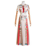 Where Winds Meet (2025) Liyuan Sect White Set Wuxia Hanfu Outfits Cosplay Costume