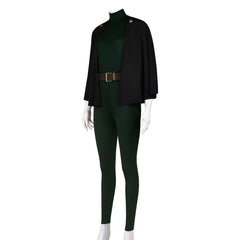 Maki Zenin Black Green Jumpsuit Set Outfits Cosplay Costume Halloween Suit