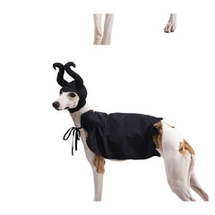 Maleficent Dark Fairy Black Pet Dogs Outfits Cosplay Costume Halloween Suit