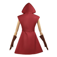 Mariah Red Hooded Set Outfits Cosplay Costume Halloween Carnival Party Suit