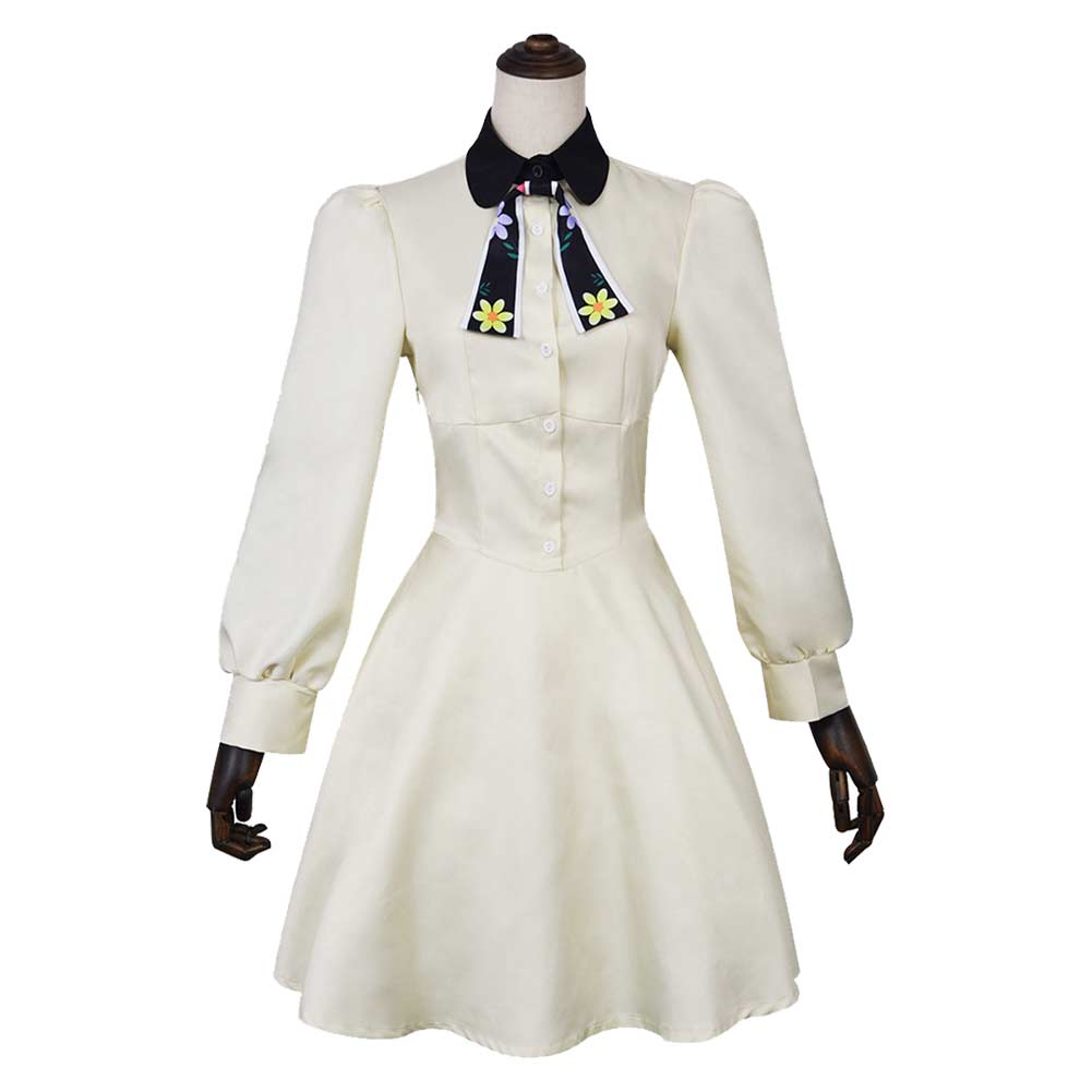 Marriagetoxin (2026) Mei Kinosaki White Dress Set Outfits Cosplay Costume